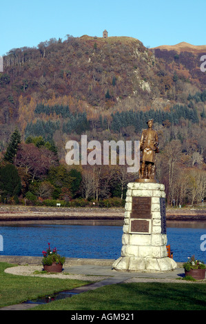 Inveraray War Memorial Argyll Scotland Europa Foto Stock