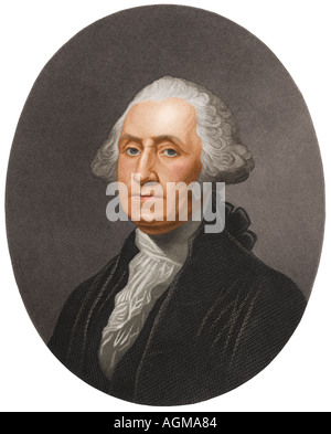 George Washington (1732-1799), ritratto Foto Stock