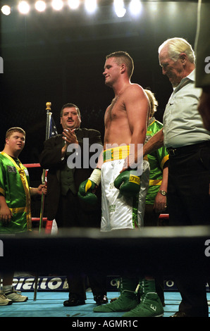 Irish heavyweight boxer Kevin McBride Foto Stock