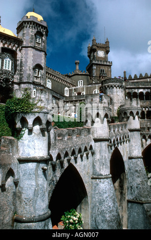 Palacio da Pena Sintra Portogallo Foto Stock