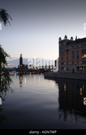 Municipio di Stoccolma, Svezia Foto Stock