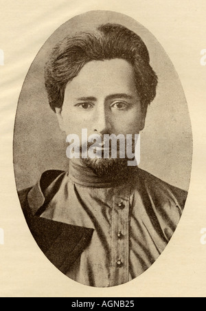 Leonid Nikolaevic Andreyev,1871 - 1919. Drammaturgo russo, romanziere e breve storia scrittore. Foto Stock