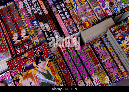 Giappone manga fumetti Foto Stock