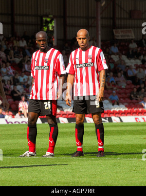 Brentford v Barnet, Griffin Park, Brentford, UK. Sabato 25 agosto 2007. Foto Stock