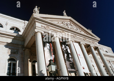 Teatro Nazionale / Lisbona / Nationaltheater Foto Stock