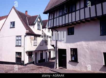 Elm Hill Norwich. Foto Stock