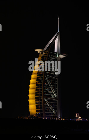 Burj Al Arab Hotel Jumeirah Dubai Emirati Arabi Uniti EMIRATI ARABI UNITI Foto Stock