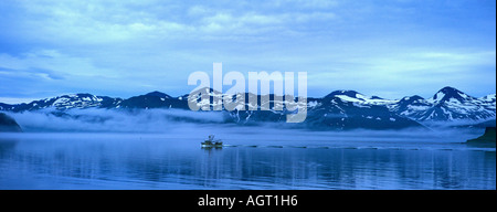 Nelle Isole Aleutine / Unalaska Foto Stock