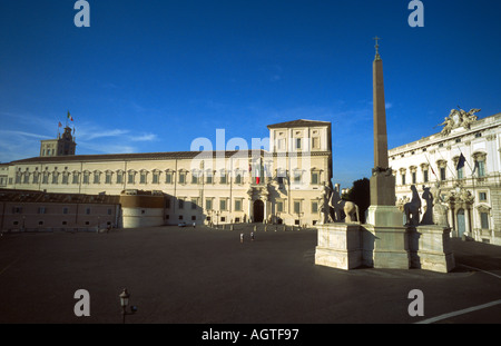 Roma Italia Palazzo del Quirinale Foto Stock