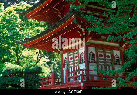 Giardino giapponese del tè di SAN FRANCISCO Foto Stock
