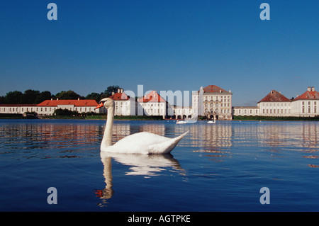 Castello di Nymphenburg / Monaco di Baviera Foto Stock