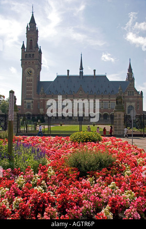 Il Palazzo della Pace a La Hague nella provincia di South Holland Olanda Foto Stock