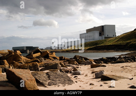 Centrale nucleare di Torness Foto Stock