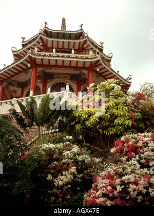 Filippine Cebu Beverley Hills Tempio Taoista Pagoda Foto Stock