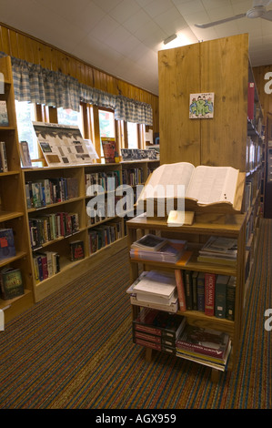 Priest Lake Biblioteca Pubblica ex Agnello Creek Scuola Registro Storico Nazionale Priest Lake Bonner County Idaho USA Foto Stock