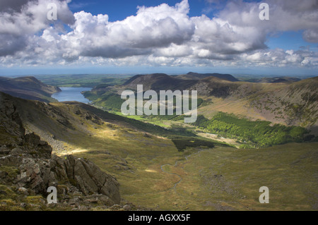 Ennerdale Valley nel Parco Nazionale del Distretto dei laghi Foto Stock