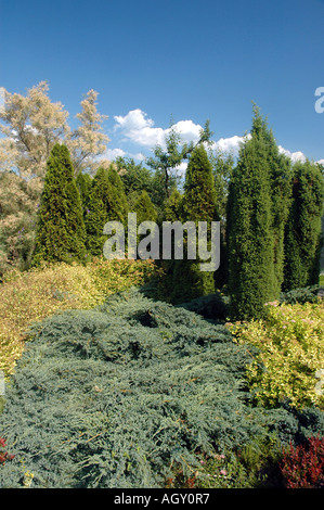 Giardini botanici Powsin vicino Varsavia POLONIA Foto Stock