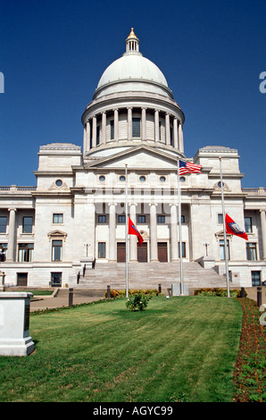 Little Rock Arkansas State Capitol Building Foto Stock