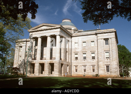 Raleigh North Carolina State Capitol Building Foto Stock