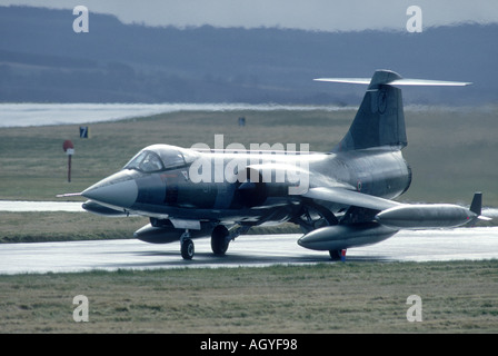 L'Aeritalia F-104S Starfighter unica sede e motore Jet veloci Interceptor aeromobili. GAV 2020-60 Foto Stock