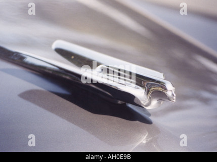 1949 Cadillac ornamento del cofano Foto Stock