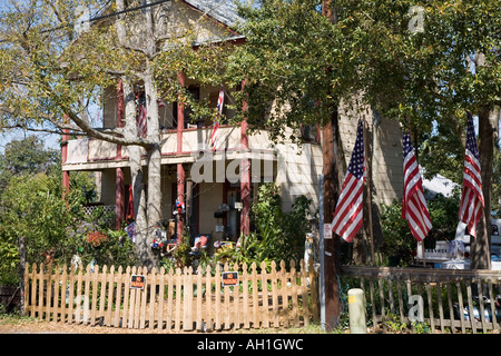 In stile coloniale casa Clapperboard Amelia Island Florida U.S.A. Foto Stock