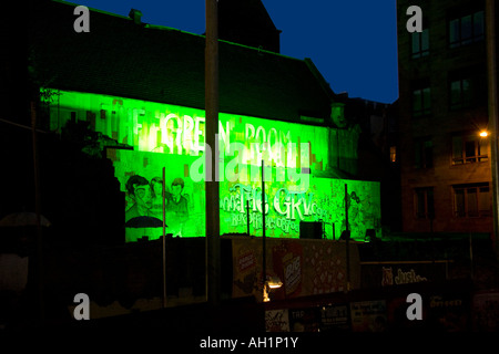 I riflettori billboard Edinburgh Fringe Festival Scozia Scotland Foto Stock