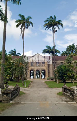 Codrington College, St John Parish, Barbados Foto Stock