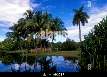 Fairchild Tropical Botanic Garden, città di Miami, Miami, Florida, Stati Uniti, America del nord Foto Stock