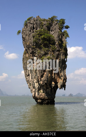 James Bond Island Khao Antonello Kan Koh Tapu Phang Nga Bay Thailandia Foto Stock