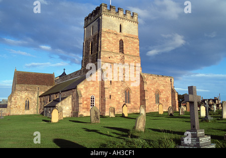 'St Aidan's" Chiesa in Northumberland Bamburgh "Gran Bretagna" Foto Stock