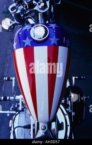 Cmc Captian america Harley Davidson peter fonda easy rider trinciapaglia Foto Stock