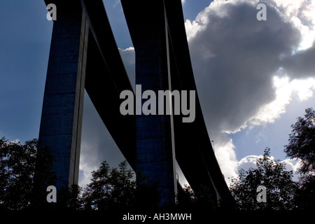 A40 Autoroute de Titans Nantua Francia Foto Stock