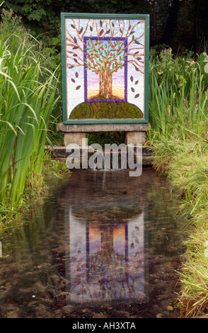 'Stoney Middleton' 'ben medicazione ' 2006 annuale tradizione floreale nel Derbyshire "Gran Bretagna" Foto Stock