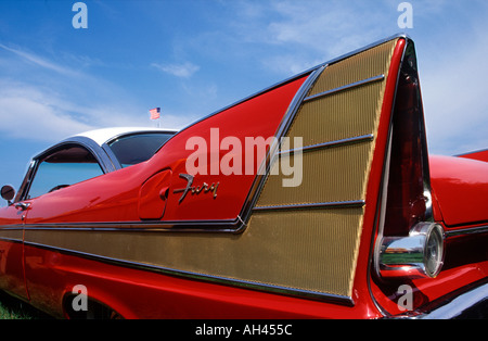 Classic Plymouth Fury pinna di coda Foto Stock