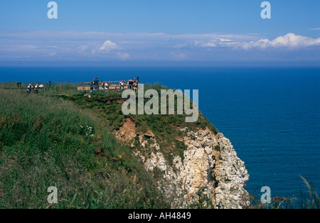 Bempton Cliffs RSPB Riserva Flamborough Head North Yorkshire, Inghilterra Foto Stock