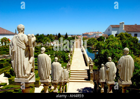 Re scale presso il episcopale Jardim Castelo Branco in Portogallo Foto Stock