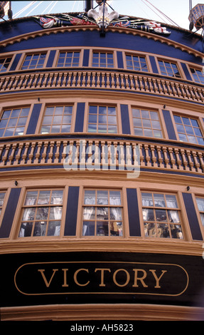 HMS VICTORY Foto Stock