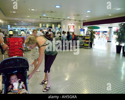 Pret a Manger in Folkestone Eurotunnel Terminal Inghilterra Foto Stock