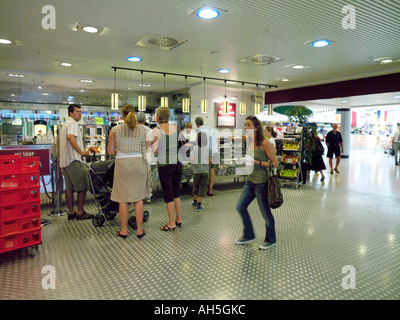 Pret a Manger in Folkestone Eurotunnel Terminal Inghilterra Foto Stock