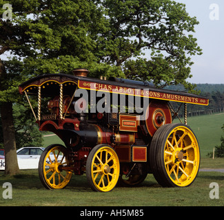 Cheshire Stockport Disley Lyme Park motore trazione Foto Stock