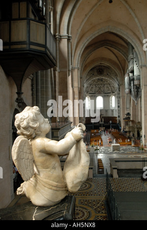 La Cattedrale di San Pietro (Trierer Dom) in Germania. Foto Stock