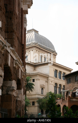 Sinagoga di Roma Foto Stock