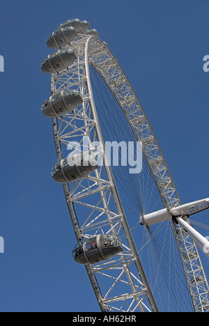 London Eye, Londra, Inghilterra Foto Stock