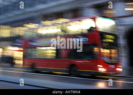 Double Decker Bus London REGNO UNITO Foto Stock