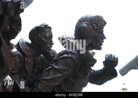 Battle of Britain Memorial sul terrapieno, London, England, Regno Unito Foto Stock