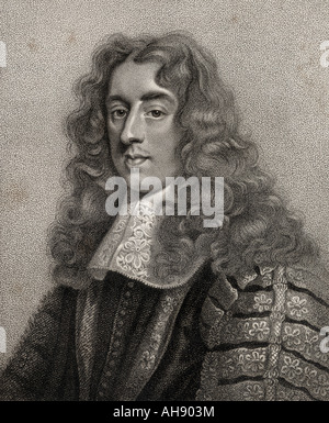 Eneage Finch, i conte di Nottingham, Baron Finch di Daventry, 1621 - 1682. Signore cancelliere d'Inghilterra. Foto Stock