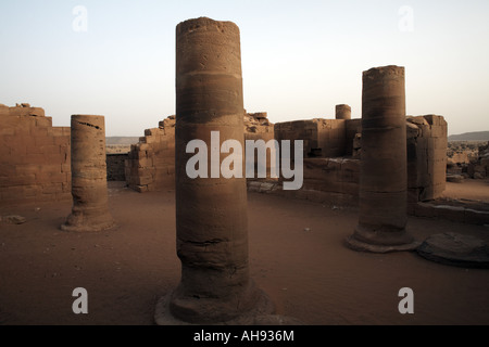 Tempio 100 nel grande contenitore a Musawwarat es Sufra, Sudan, Africa Foto Stock