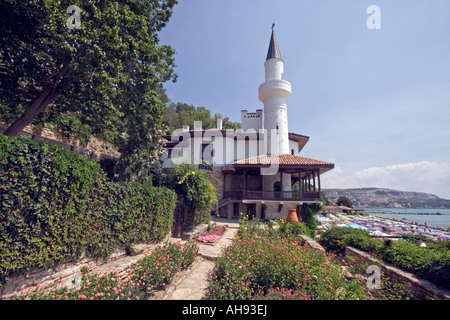 Estate Palazzo della Regina Maria di Romania in Balchik in Bulgaria Foto Stock