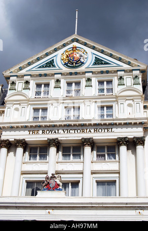 Il Royal Victoria Hotel, St Leonards-on-Sea, Hastings, East Sussex, England, Regno Unito Foto Stock